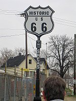 USA - Springfield IL - Shea's Gas Station Museum Sign Detail (10 Apr 2009)